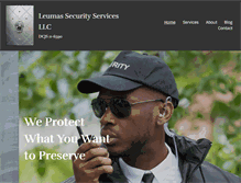 Tablet Screenshot of leumassecurity.com